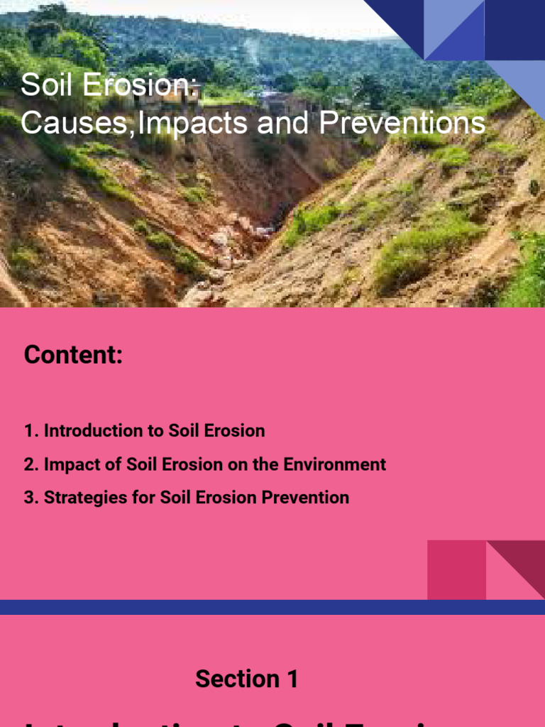 Soil Erosion: Causes, Effects & Solutions | PDF | Erosion | Soil