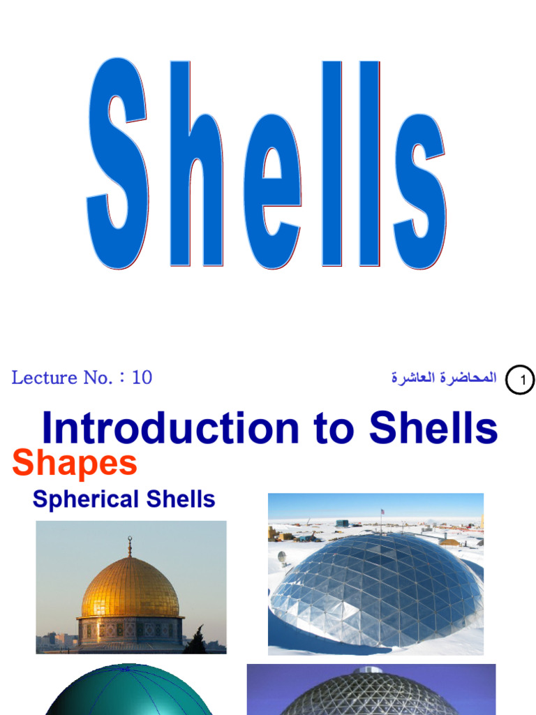 Spherical Shells: Structural Analysis | PDF | Elementary Geometry ...