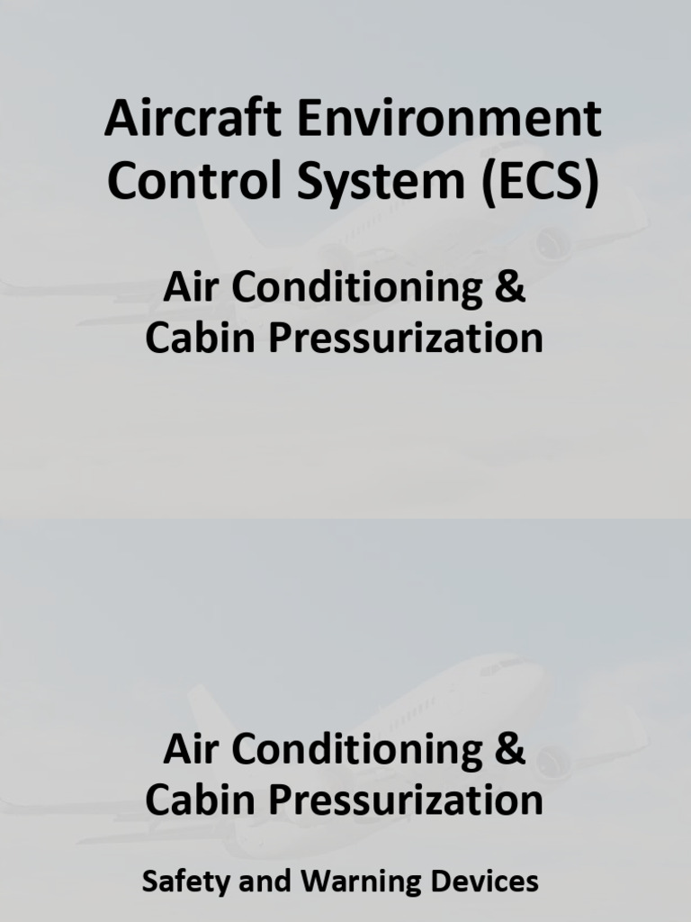 Aircraft Air Conditioning & Pressurization Guide | PDF | Valve | Air ...