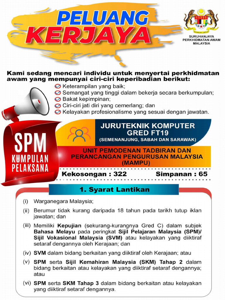 IKLAN-SPA9 PK-MAMPU-JuruteknikKomputerGredFT19 (Semenanjung Sabah ...