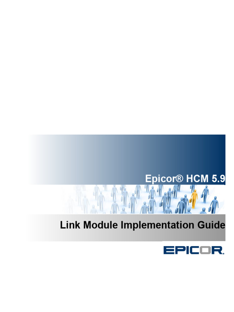 HCM 5.9 Link Module Implementation Guide | PDF | Software | Computer File