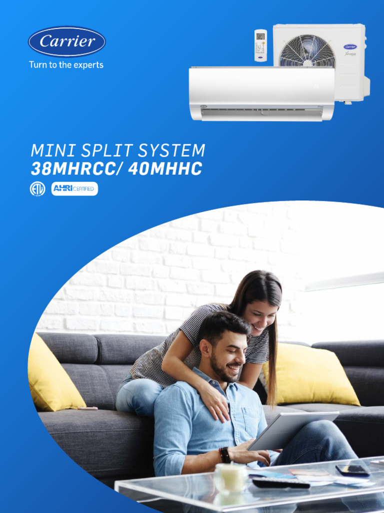 Sistema Mini Split 38MHRBC - 19 SEER - HI | PDF | Physical Quantities ...