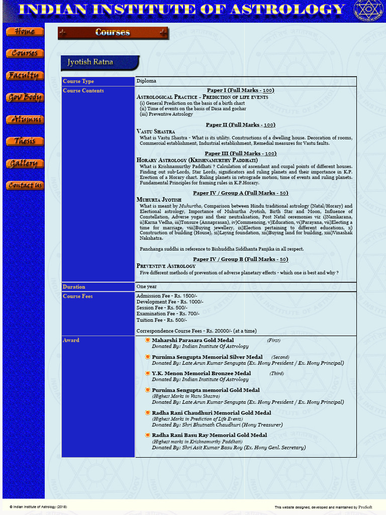 Medical Astrology Course Overview | PDF | Hindu Astrology | Esoteric ...