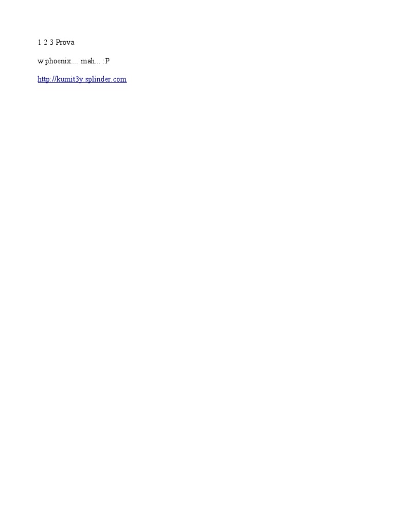 Prova | PDF