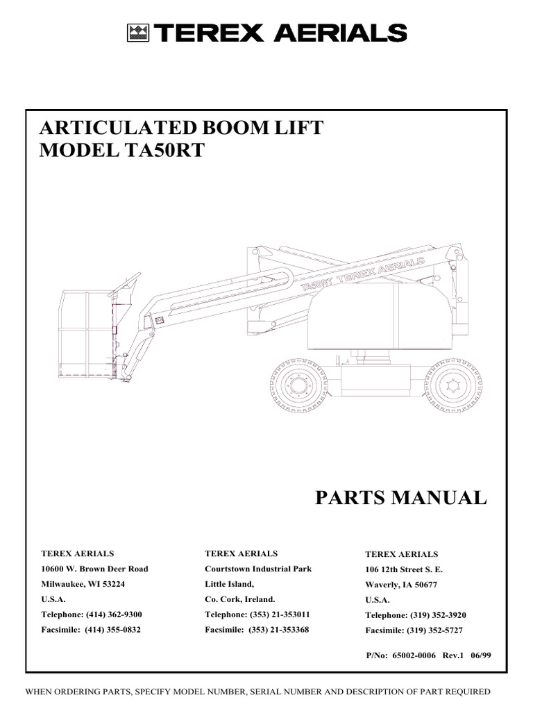 TA50RT Part Catalog | PDF | Axle | Gear