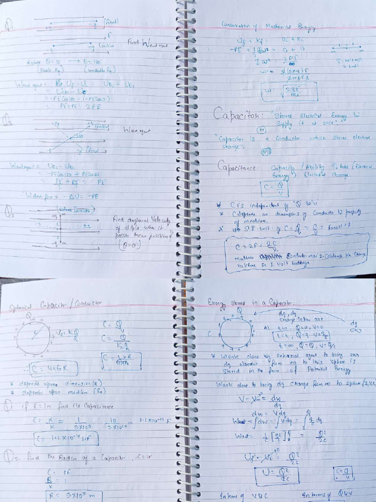 Capacitance Notes | PDF