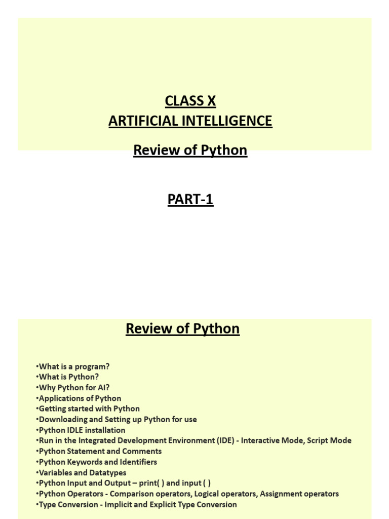Class x review of python 1 ut2 pdf data type variable computer