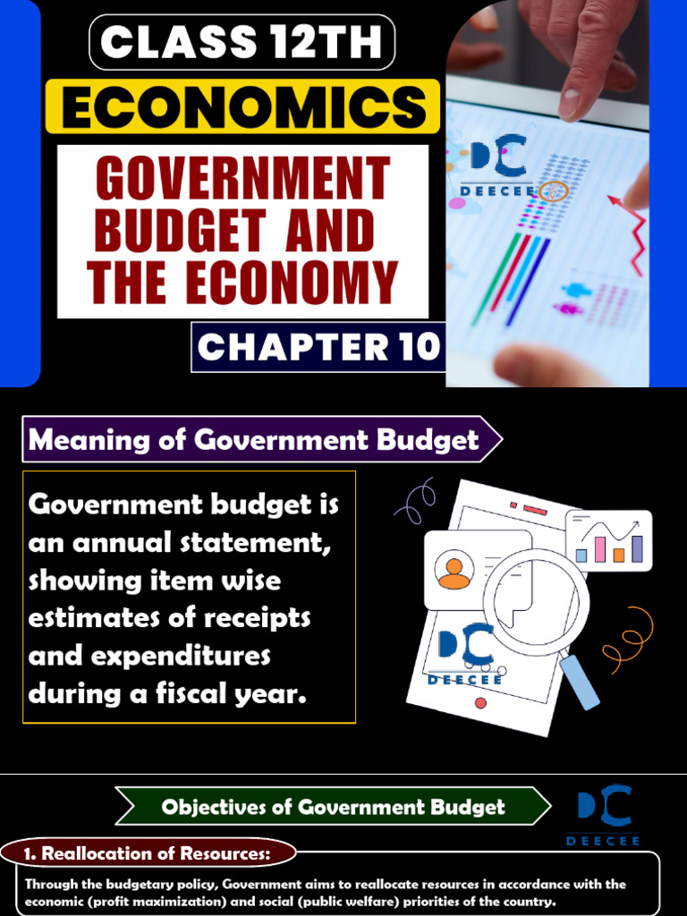 Budget Chapter Notes And Questions Pdf Taxes Expense
