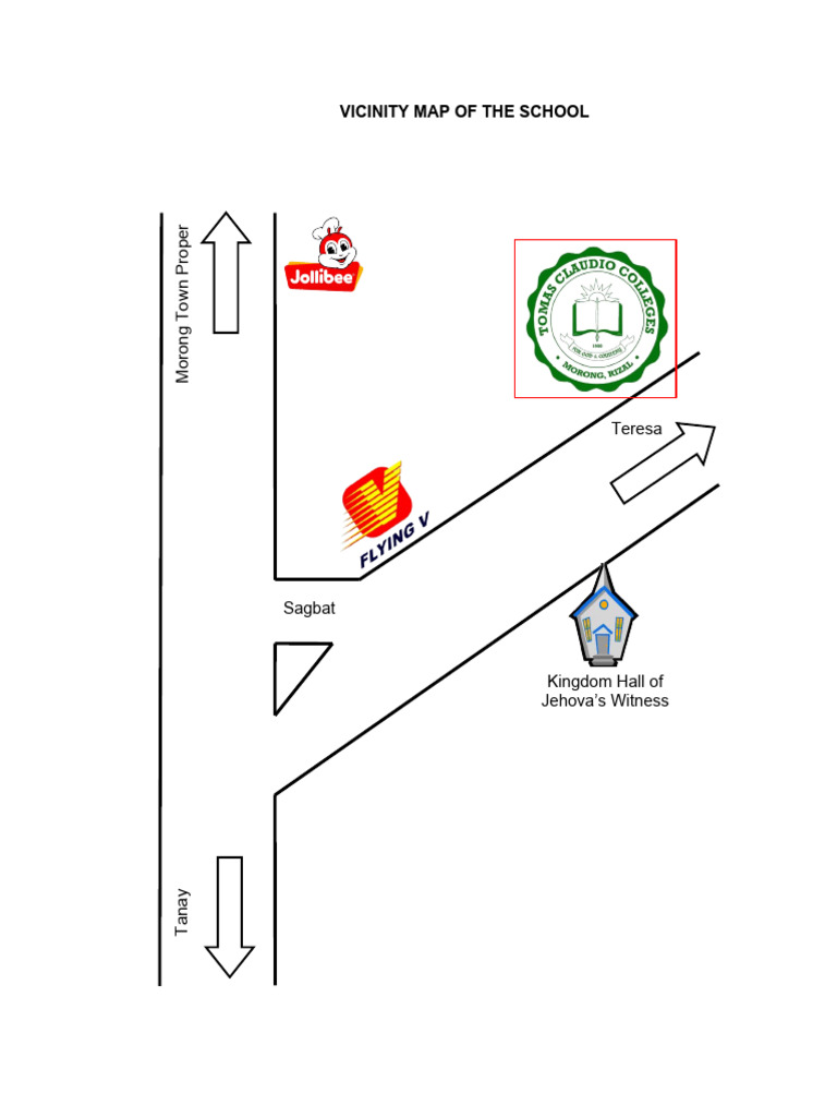 9vicinity Map of The School | PDF
