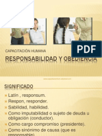 Responsabilidad y Obediencia