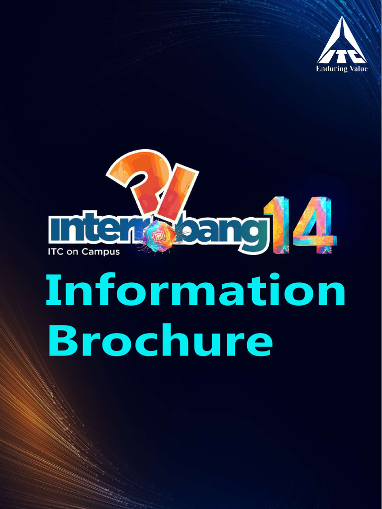 ITC Interrobang Season 14 Overview | PDF | Information | Property