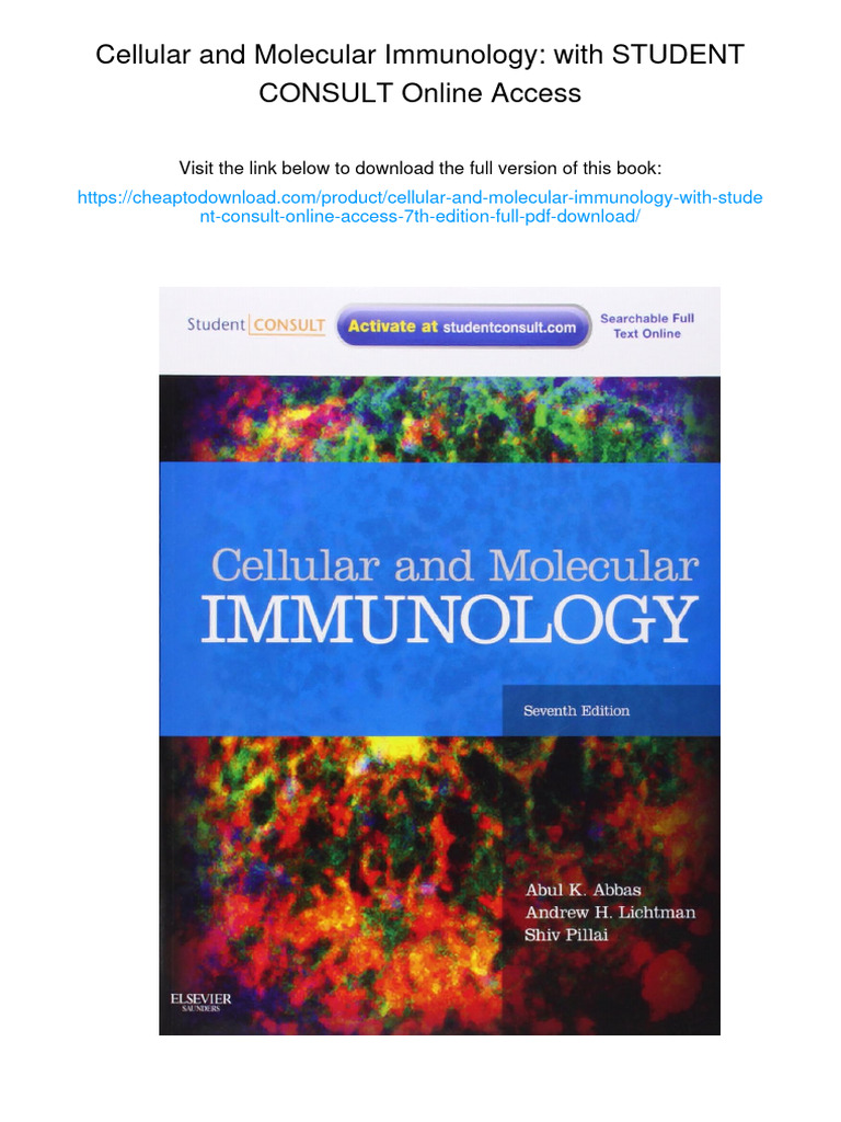 Cellular and Molecular Immunology: With STUDENT CONSULT