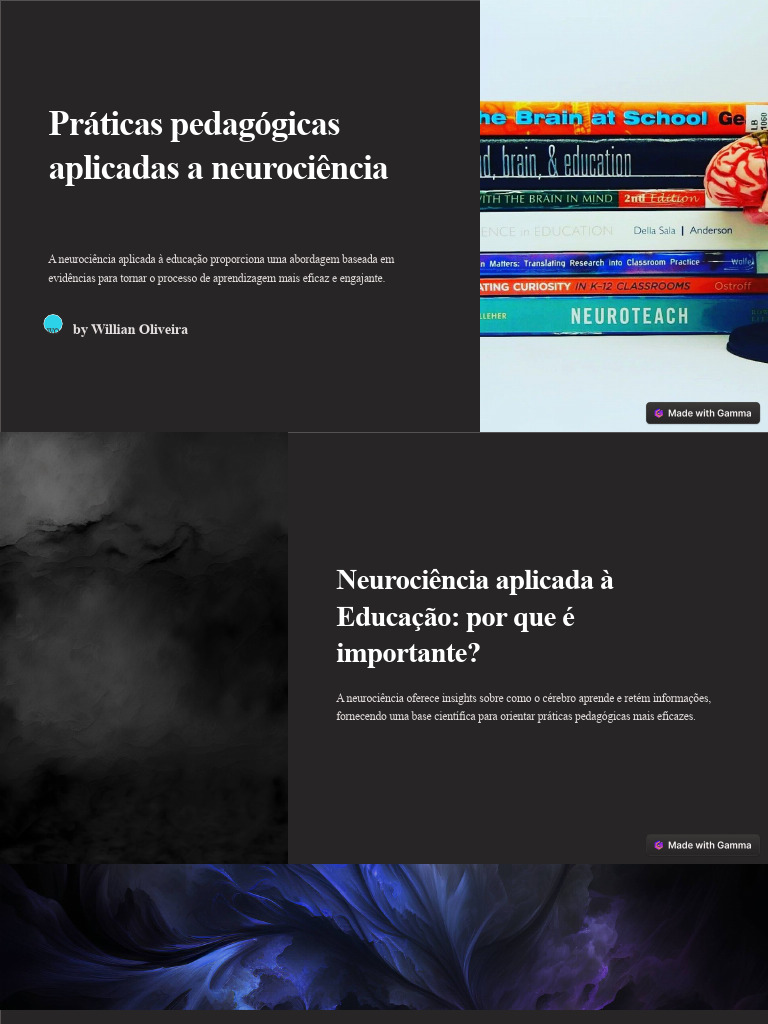 Práticas Pedagógicas em Neurociência | PDF | Pedagogia | Aprendizado
