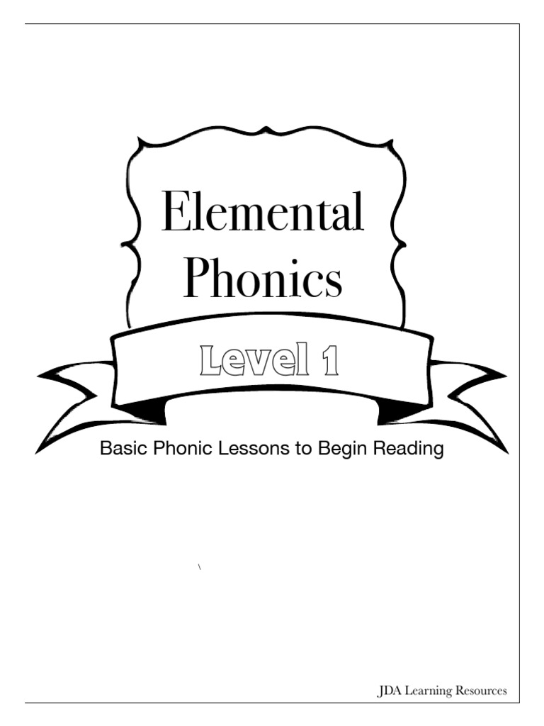 Phonics K5 Pdf Phonics