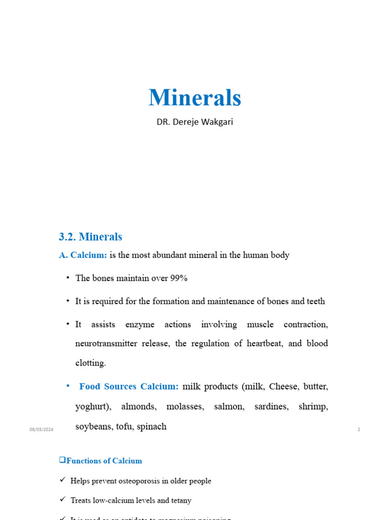 Vitamin intelligence overview