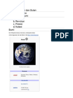 Data Fisik Bumi Dan Bulan