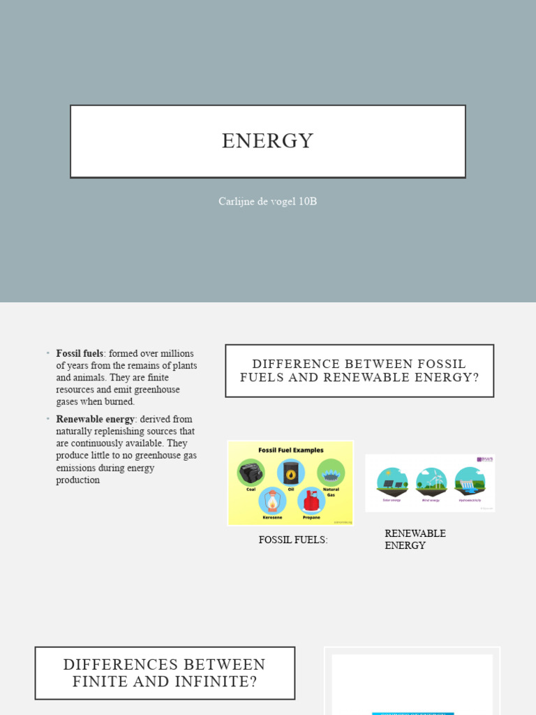 Energy Presentation | PDF | Renewable Energy | Energy Development