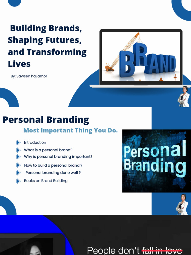 White and Blue Professional Modern Technology Pitch Deck Presentation ...
