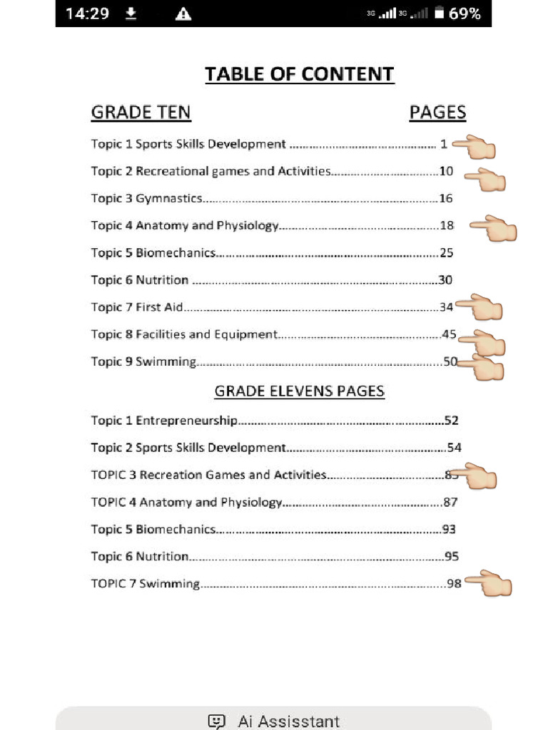 P.E.S 177 Completed Version | PDF