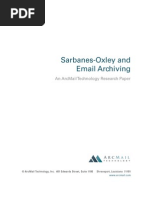 Download Sarbanes-Oxley and Email Retention by ArcMail Email Archiving SN75586799 doc pdf