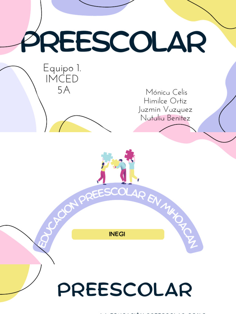 Preescolar Eq | PDF | Educación de la primera infancia | Instituciones ...