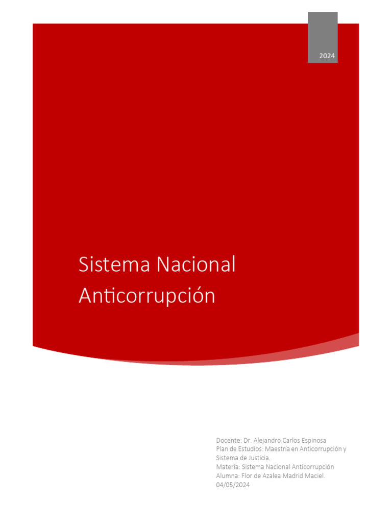 Reformas y Anticorrupción en México | PDF | Corrupción política ...
