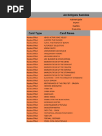 2017 Yu-Gi-Oh! Forbidden List | PDF | Leisure | Sports