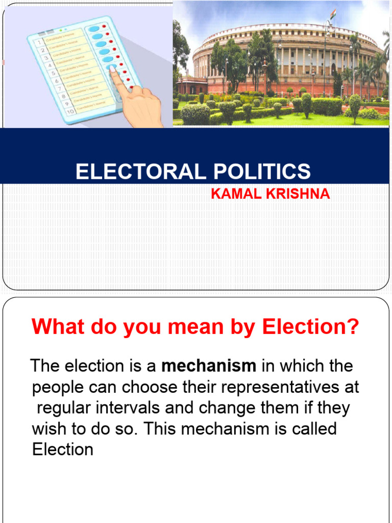 Understanding India's Election Process | PDF | Elections | Electoral ...