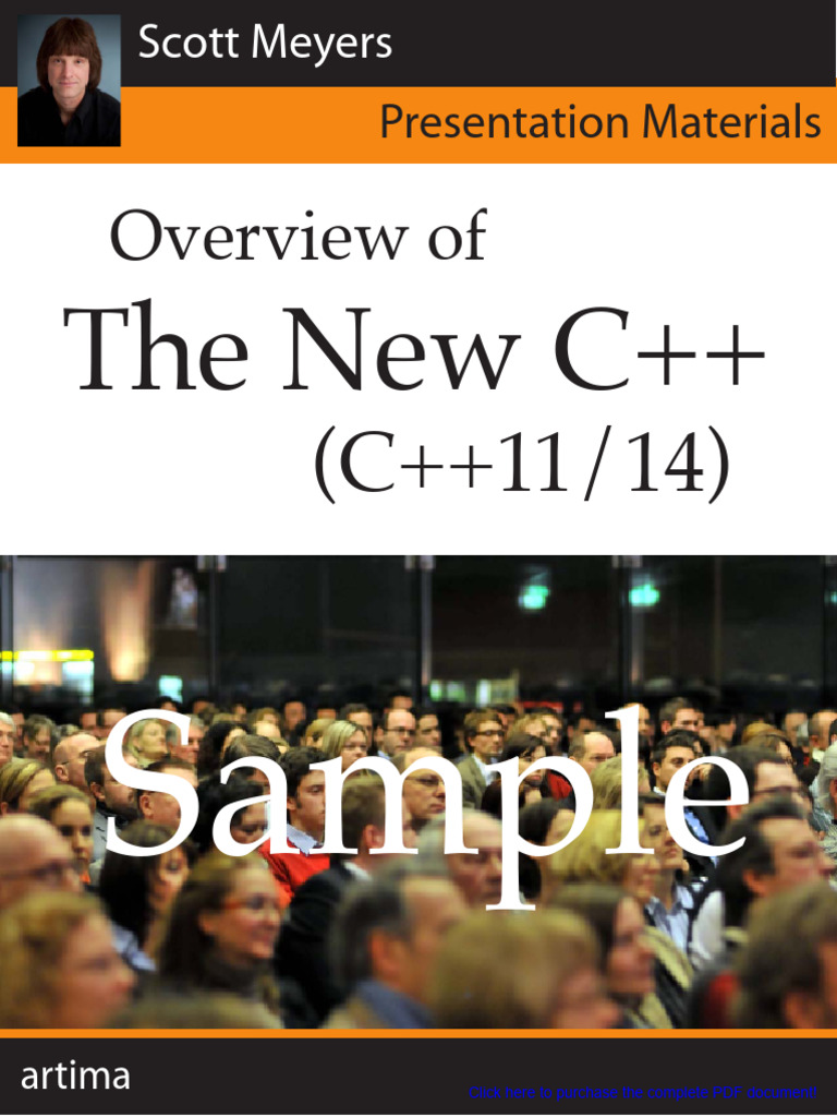 Overview of The New C++ | PDF | Programming Paradigms | Object Oriented ...