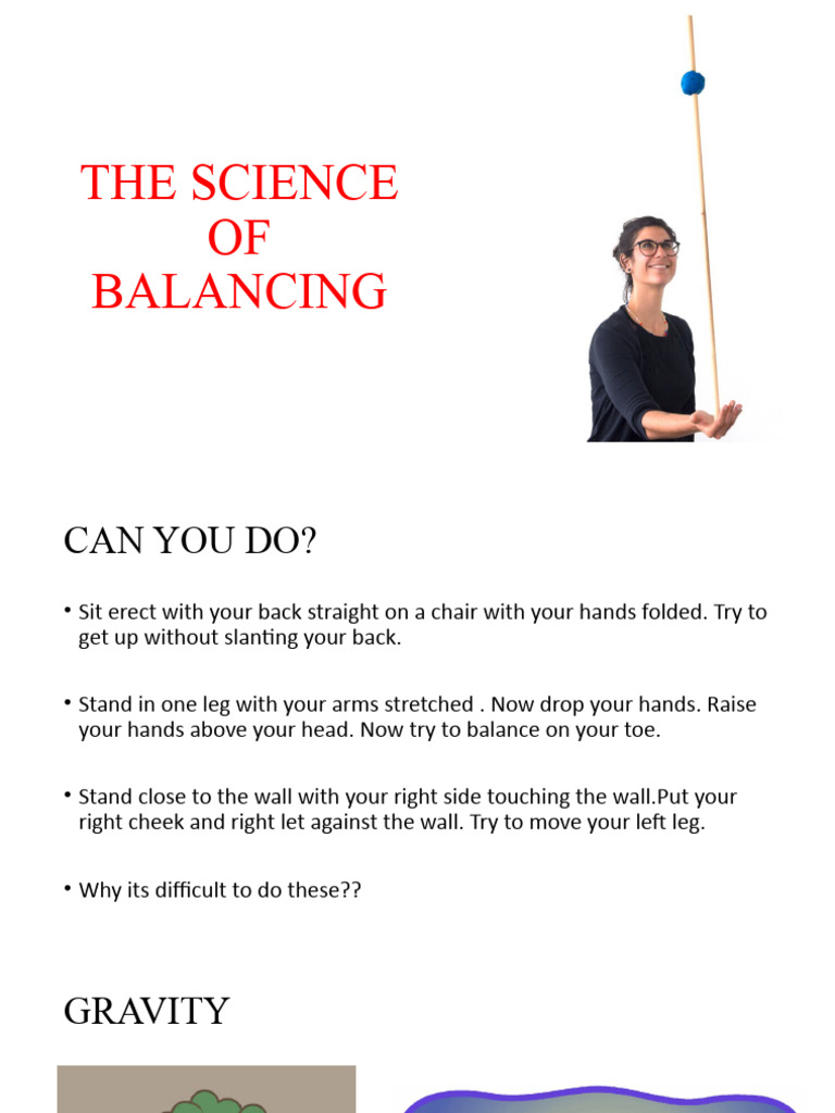 Balancing Science: Tips and Techniques | PDF | Self-Improvement