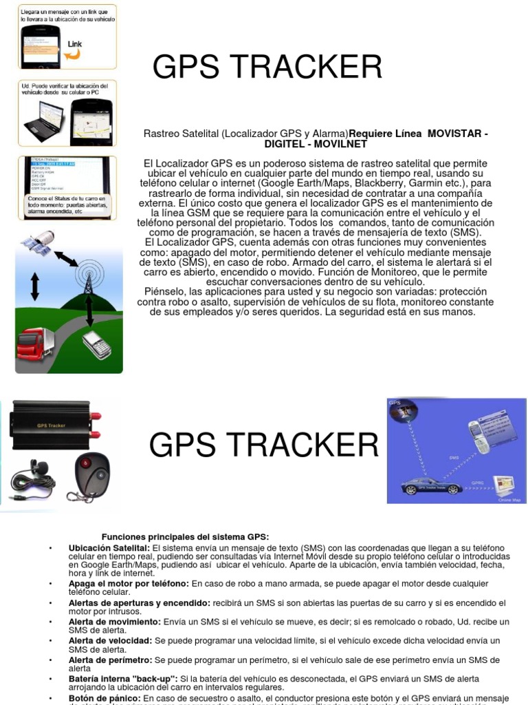 Gps Tracker | PDF | Servicio de mensajes cortos | Telefonía móvil
