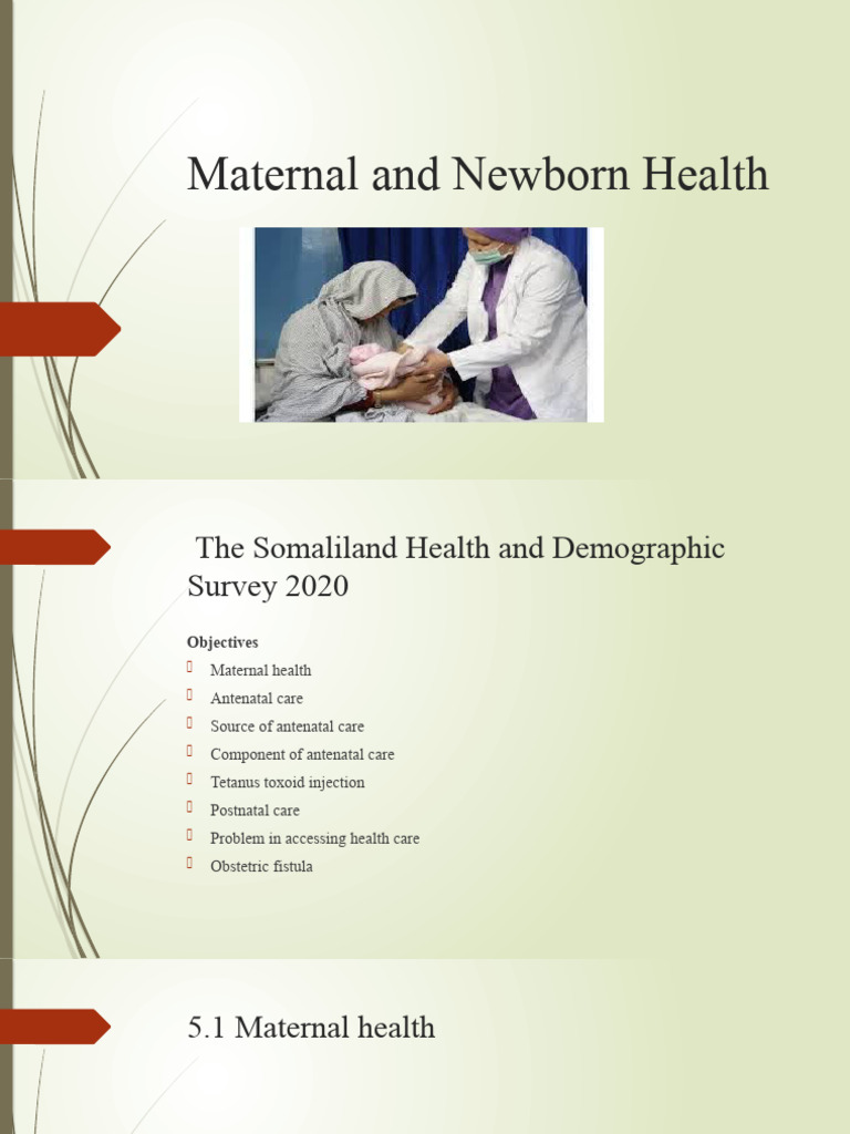 Maternal and Newborn Health | PDF | Caesarean Section | Childbirth