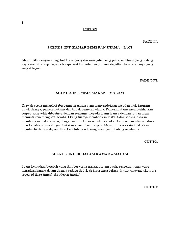 Impian Seorang Penulis Muda | PDF | Seni