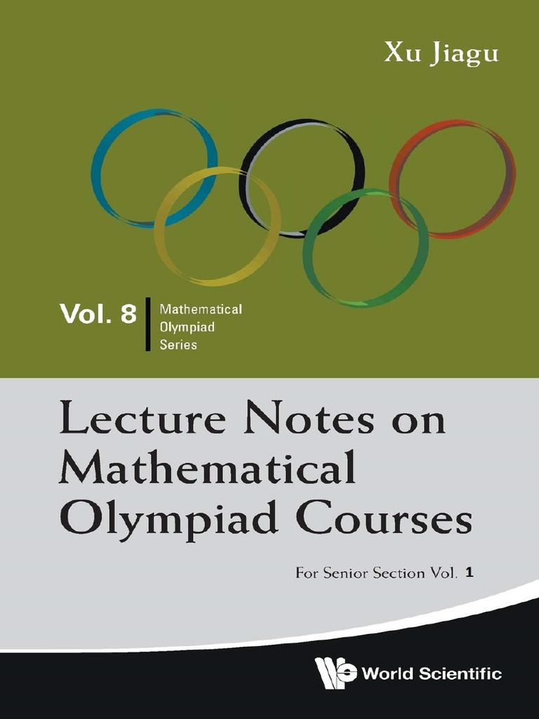 Lecture Notes On Math Olympiad Senior Vol 1 | PDF