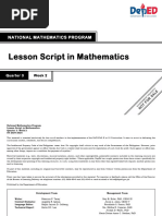 Grade 4 Multiplication Lesson Plan | PDF | Multiplication | Cognition