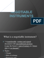 Copy of Negotiable Instruments