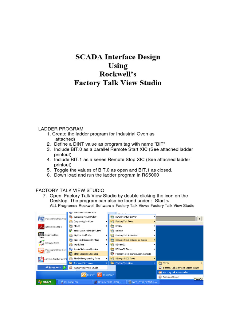 Lab SCADA | PDF | Application Software | Icon (Computing)