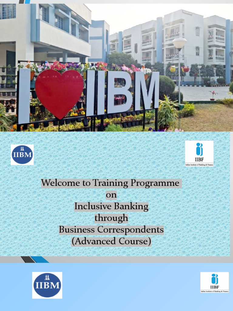 Advanced Inclusive Banking Training | PDF | Debits And Credits ...