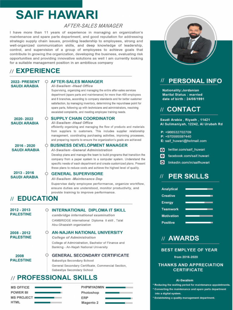Eng CV | PDF