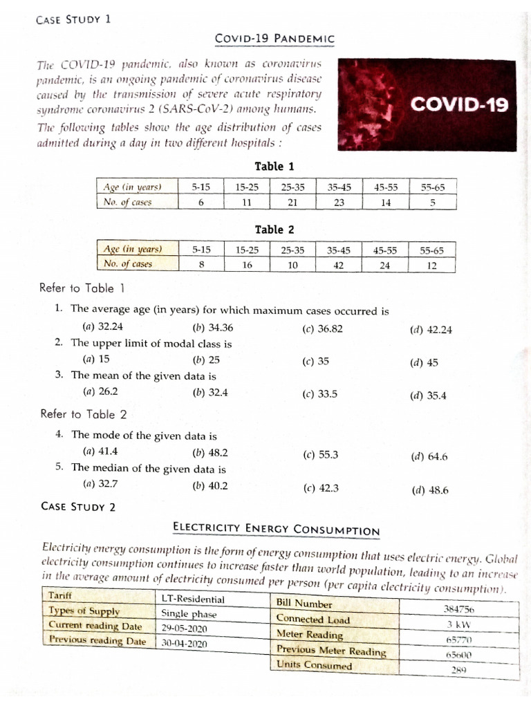 Class X Case Study | PDF