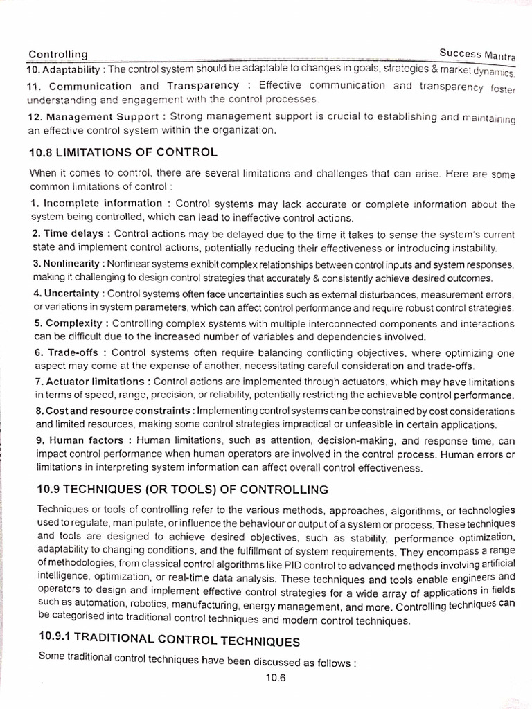 Tools of Controlling | PDF