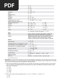 Kaplan - Math Practice