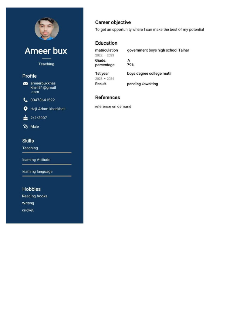 CV Maker - 1722410576889-Compressed | PDF