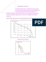 Posibilidades de Producción