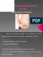 Activitatea Purtatorului de Cuvant