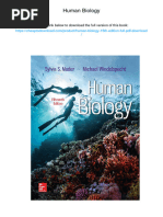 Human Biology. Human Biology 15th Edition ISBN 1259689794, 978-1259689796