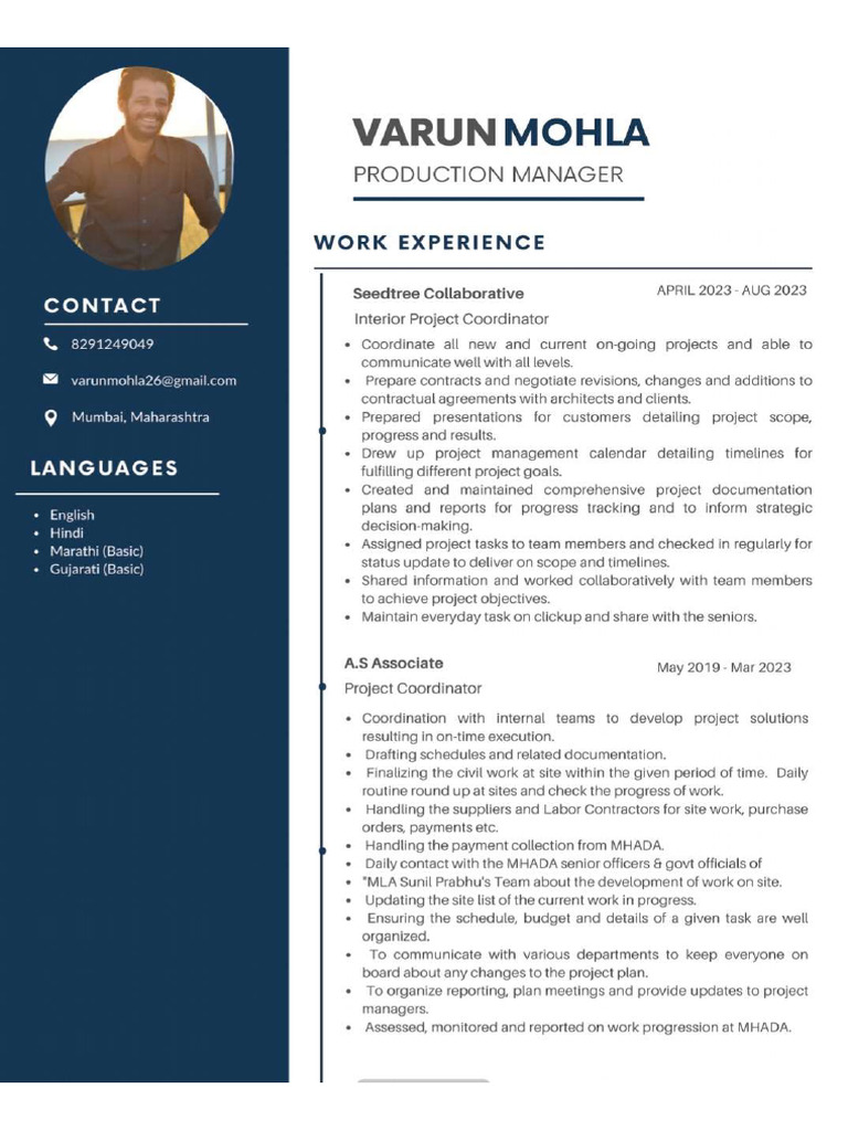 Varun Mohlapdf | PDF