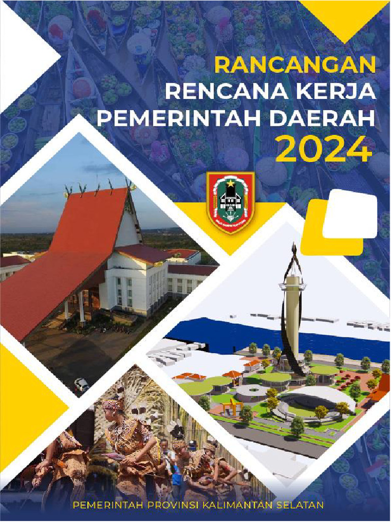Rancangan RKPD Tahun 2024 Provinsi Kalimantan Selatan | PDF