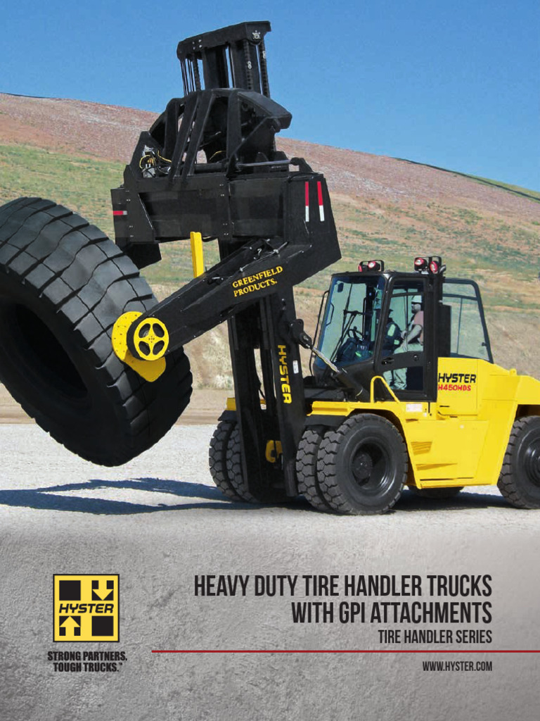 0046hgc5bc001 e en Us Tire Handler Gpi Brochure | PDF | Truck | Tire