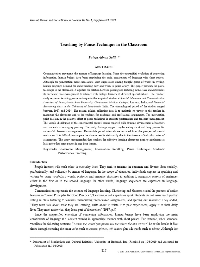 Teacher Language In The Classroom Pdf To Jpg